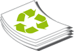 100% Recyclingpapier - die Recyclingpapier Druckerei Clip Recyclingpapier