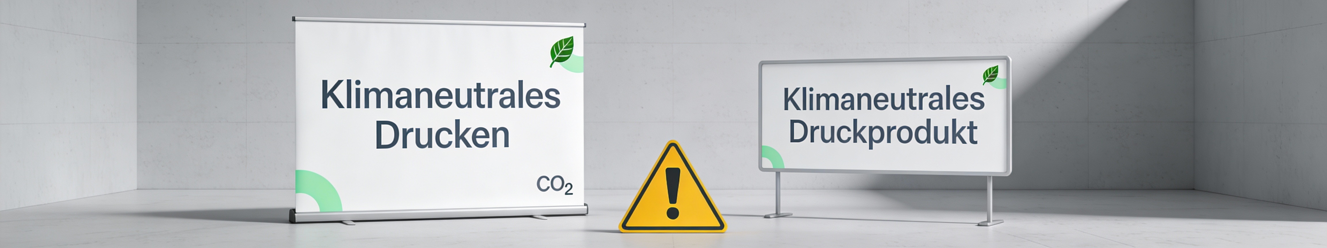Klimaneutrales Drucken bedeutet nicht klimaneutrales Druckprodukt