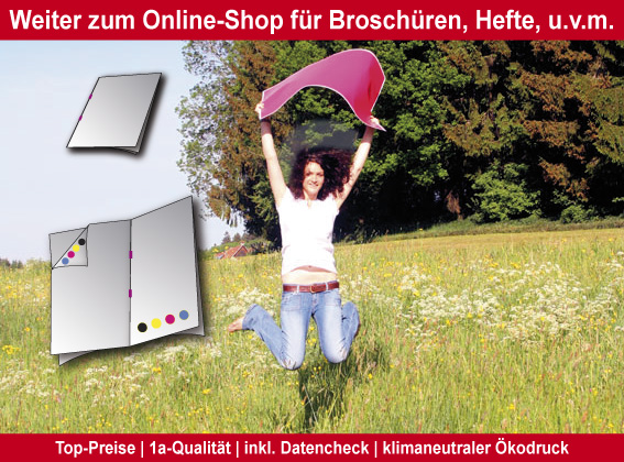 Broschüre drucken - Online-Shop Uhl-Media