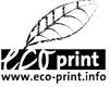 eco-print Logo für den Digitaldruck