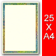 Schreibblock, Briefpapierblock, DIN A4, 25 Blatt, mit Motiv 