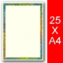 Schreibblock, Briefpapierblock, DIN A4, 25 Blatt, mit Motiv 